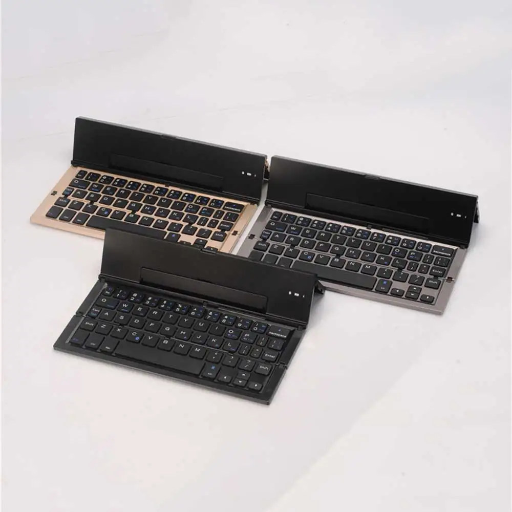 Складываемая Bluetooth клавиатура 3 0 USB кабель QWERTY мини клавиатуры для Apple iPhone iPad MacBook