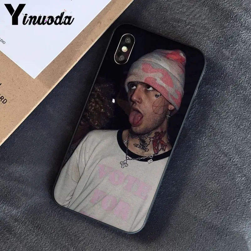 Yinuoda Lil Peep hellboy Life is Beautiful Cry чехол для телефона iPhone 5 5Sx 6 7 7plus 8 8Plus X XS MAX XR 10 11 pro max |