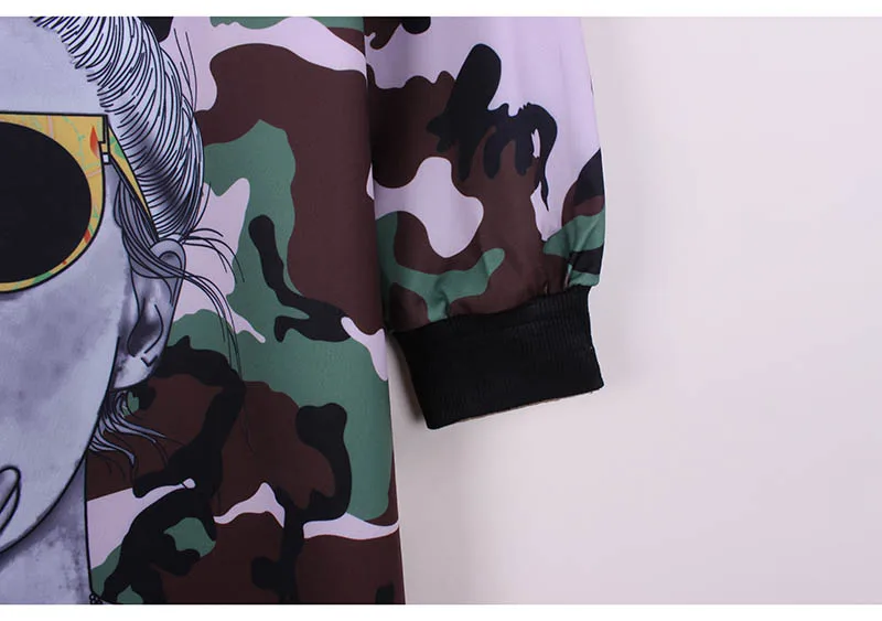 Красивые камуфляжные женские платья с рисунком для девочек Длина kee длинный