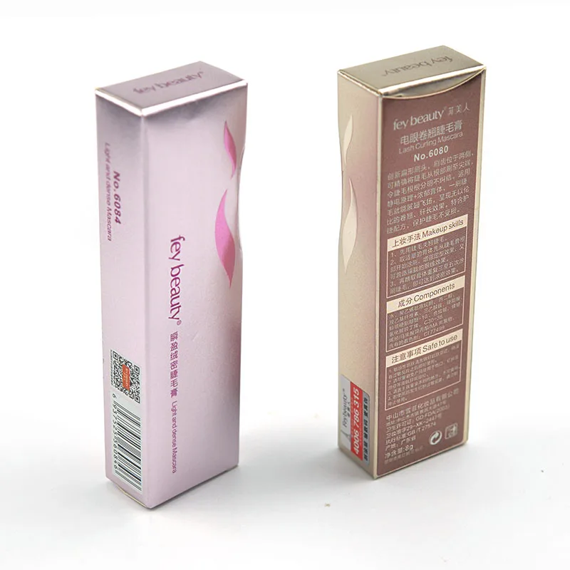 Фей Красота тушь 3d волокно бренд макияж ресницы чтобы Водонепроницаемый керлинг
