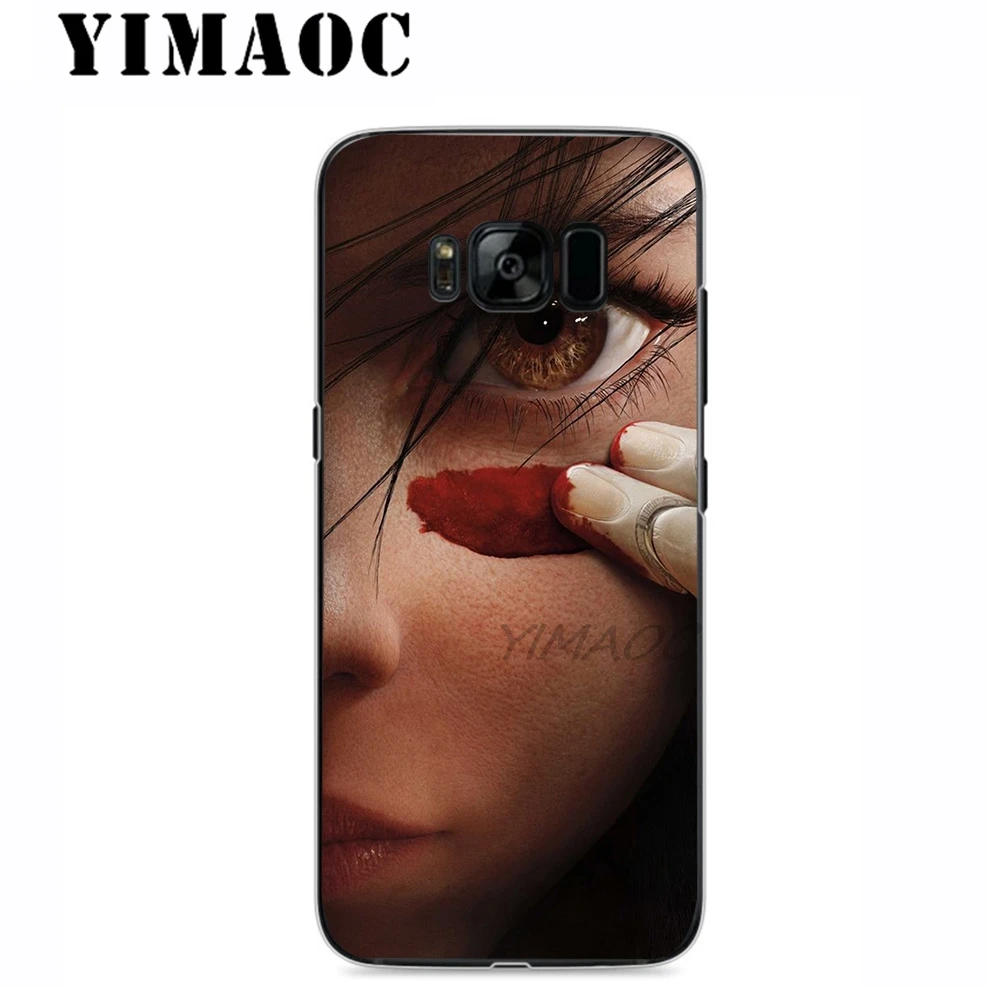 Yimaoc Alita битва Ангел Мягкий силиконовый чехол для телефона samsung Galaxy S10 S10E S9 S8 плюс S7