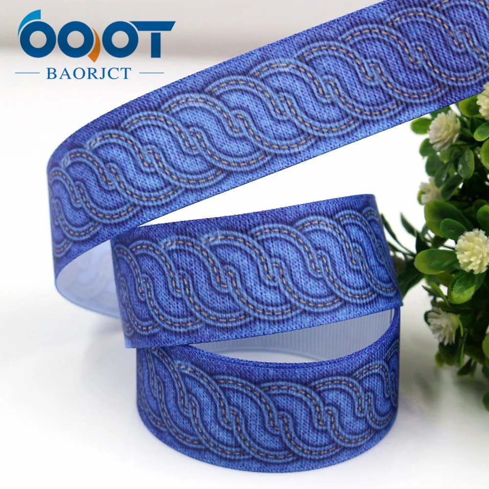 Ковбойские ленты OOOT BAORJCT 179271 25 мм 10 ярдов/партия термопечать решетка свадебные