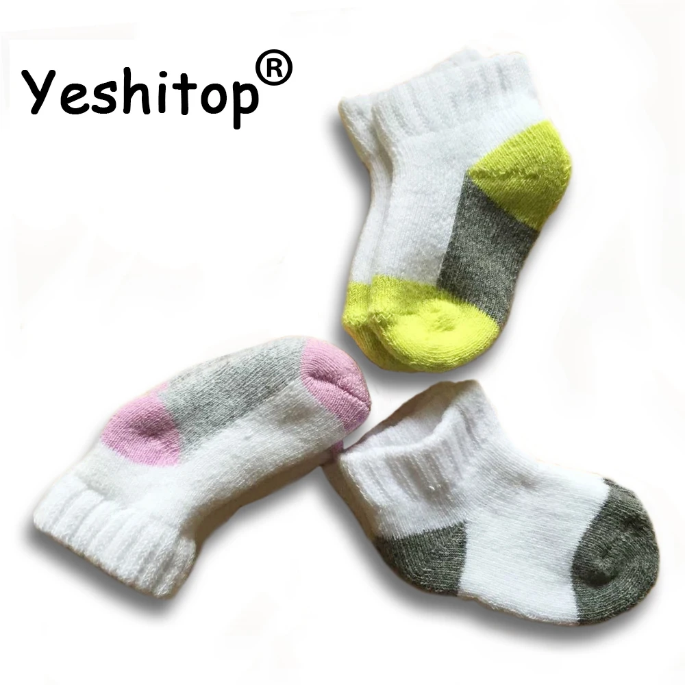 2015 НОВЫЙ Новорожденный Ребенок носки для Теплые мягкие Детские Зимние и Цвет