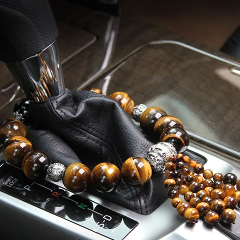 Автомобильные бусинки украшения Хрустальный тигровый глаз красный агат