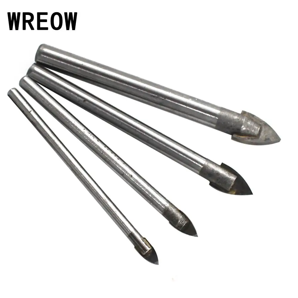 

Набор сверл из стекла, мрамора, фарфора, 4 шт./компл., 4/6/8/10 мм