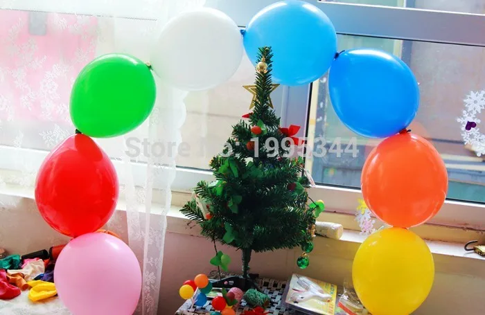 6 дюймов 100 шт. газовый шар с хвостом иглы товары для свадьбы дня рождения