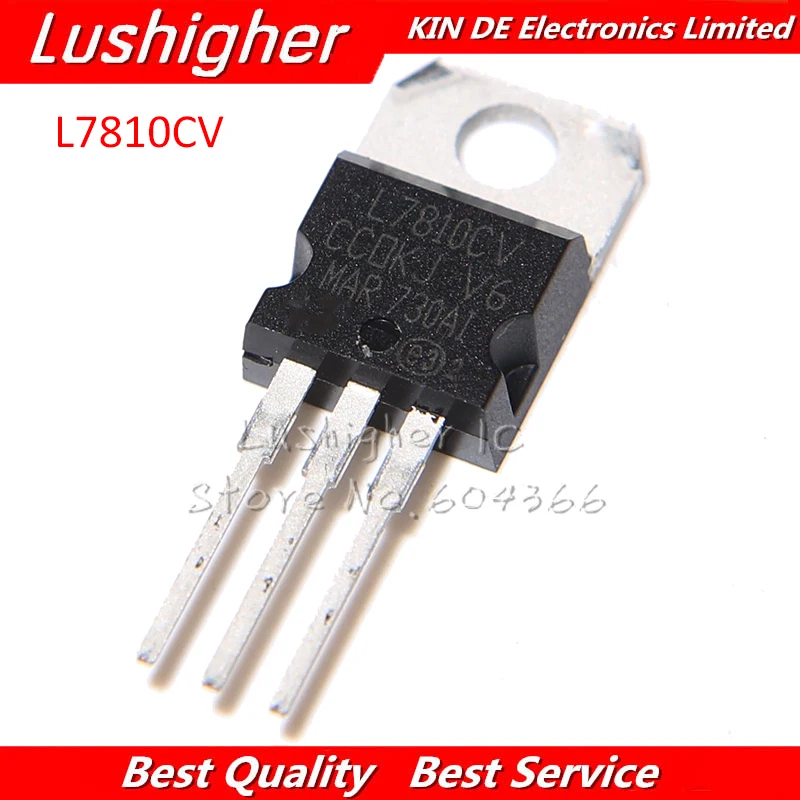 10 шт. L7810CV 220 L7810 TO220 7810 MC7810 новый оригинальный|shipping free| |
