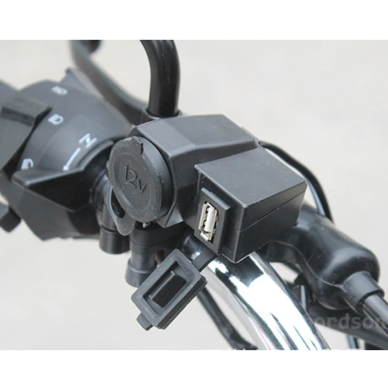 Водонепроницаемый USB прикуриватель для мотоцикла 12 В с GPS|weatherproof motorcycle usb|charger bmwusb