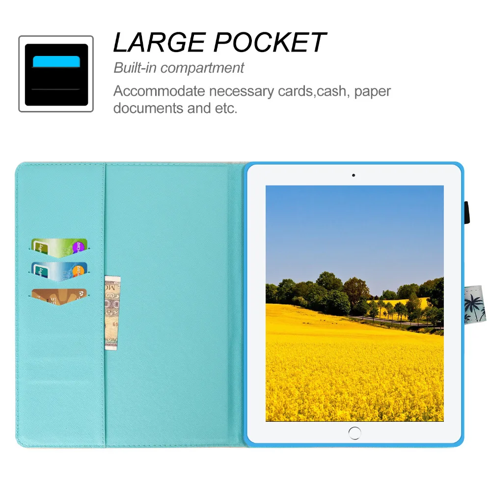 Чехол для Apple iPad 4 3 2 из искусственной кожи с художественным принтом чехол книжка