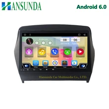 9 дюймовый четырехъядерный автомобильный dvd плеер Android 6 0 для HYUNDAI