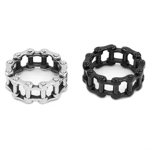 Оптовая продажа мотоцикла Байкер кольцо в виде цепочки из нержавеющей стали