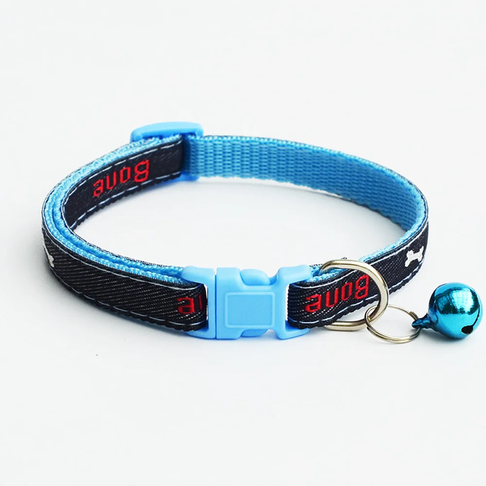 1000 шт./лот новые модные нейлоновые ошейники для маленьких собак ошейник кошек