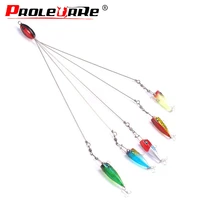 proleurre lures bracket 3d baits anti winding fish group fishing lure alabama rig stainless snap swivel fishing tackle pr 347
