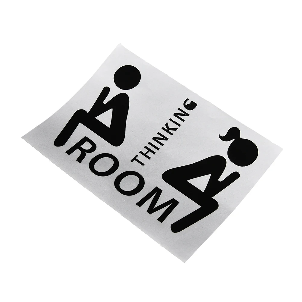 Новые съемные DIY настенные Стикеры для унитаза ванная комната водонепроницаемый