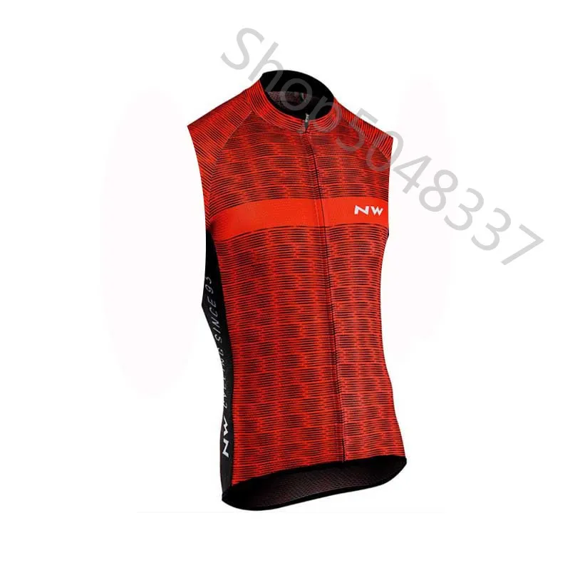 NW лето Pro велосипедные безрукавки Джерси мейло Ropa Ciclismo гоночная Спортивная одежда для велосипеда быстросохнущая велосипедная одежда