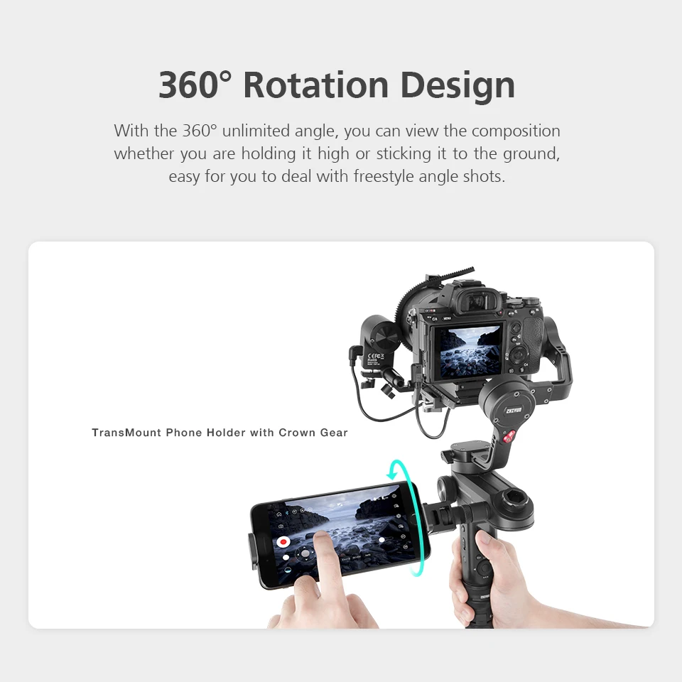 Zhiyun WEEBILL LAB Creator комплект аксессуаров, включает сервопривод зум контроллер фокусировки (макс), Комплект быстрой настройки, ремень камеры и т. ... (art.: 7acfe6fcd) - 7acfe6fcd