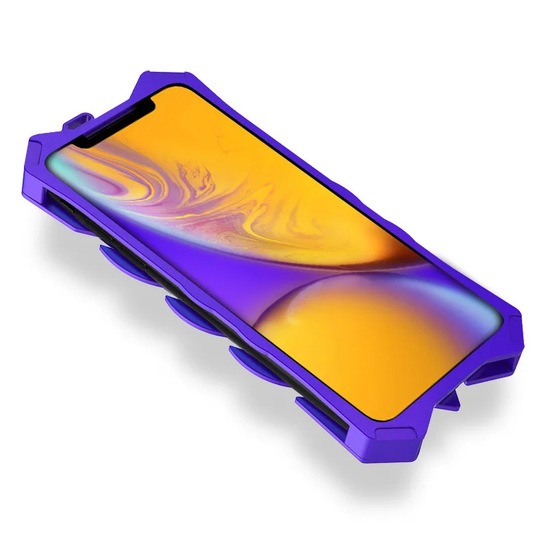 Zimon для iPhone XS Xs Max чехол телефона роскошный сверхпрочный бронированный