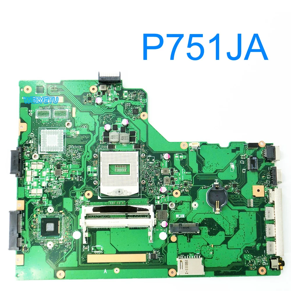 

Материнская плата P751JA для ноутбука ASUS P751 P751J P751JA P751JF материнская плата REV 2,0 100% протестирована