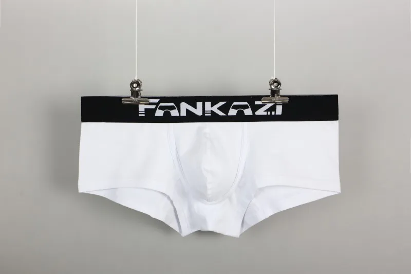 New Men Sexy Underwear Boxers Cotton Cueca Boxer Shorts Trunks Men Gay Underpant Bottoms Sleepwear Men Shorts Size XL