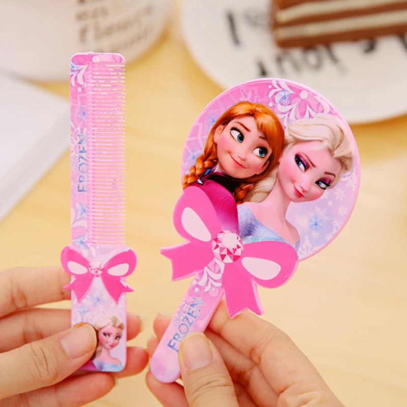 Disney Frozen ролевые игры Новая Расческа Зеркало Принцесса Анна Эльза