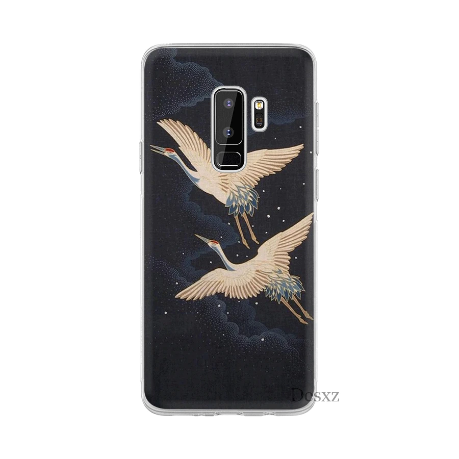 Чехол Desxz Crane для Samsung Galaxy A3 A5 A6 A7 A8 A9 A10 A30 A40 A50 A70 защитный чехол | Мобильные телефоны