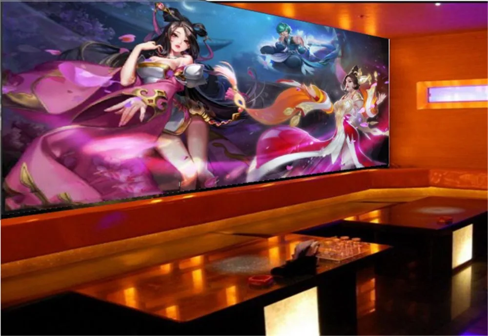 Оптом бар KTV 3d обои Сексуальная красивая девушка рекламное украшение для