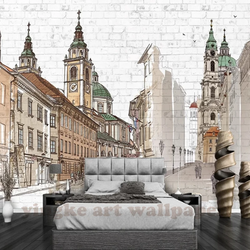 Пользовательские 3D фотообои для гостиной дивана фона телевизора Настенные обои