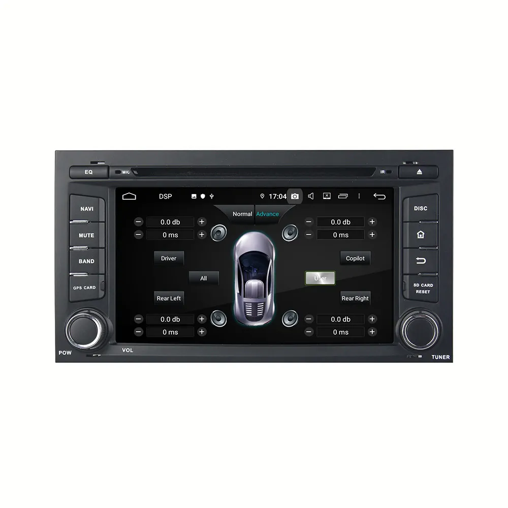 7 &quotAndroid 9 0 автомобильный DVD плеер GPS радио для Seat Leon 2012 2017 навигация Мультимедиа