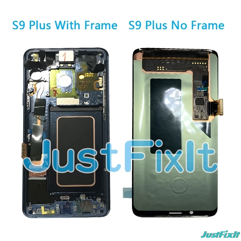 Оригинальный Super Amoled для Samsung Galaxy S9 Plus G965 G960F ЖК дисплей с сенсорным экраном и