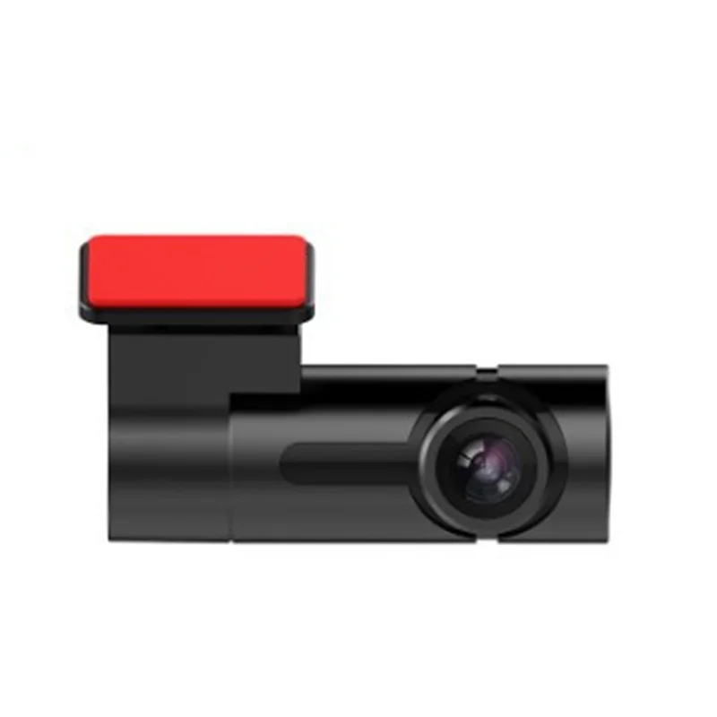 Скрытая мини-камера PARASOLANT HD с одним объективом 360 градусов, панорамный регистратор для вождения, автомобильная камера с поддержкой циклической записи, 20 часов - Название цвета: black