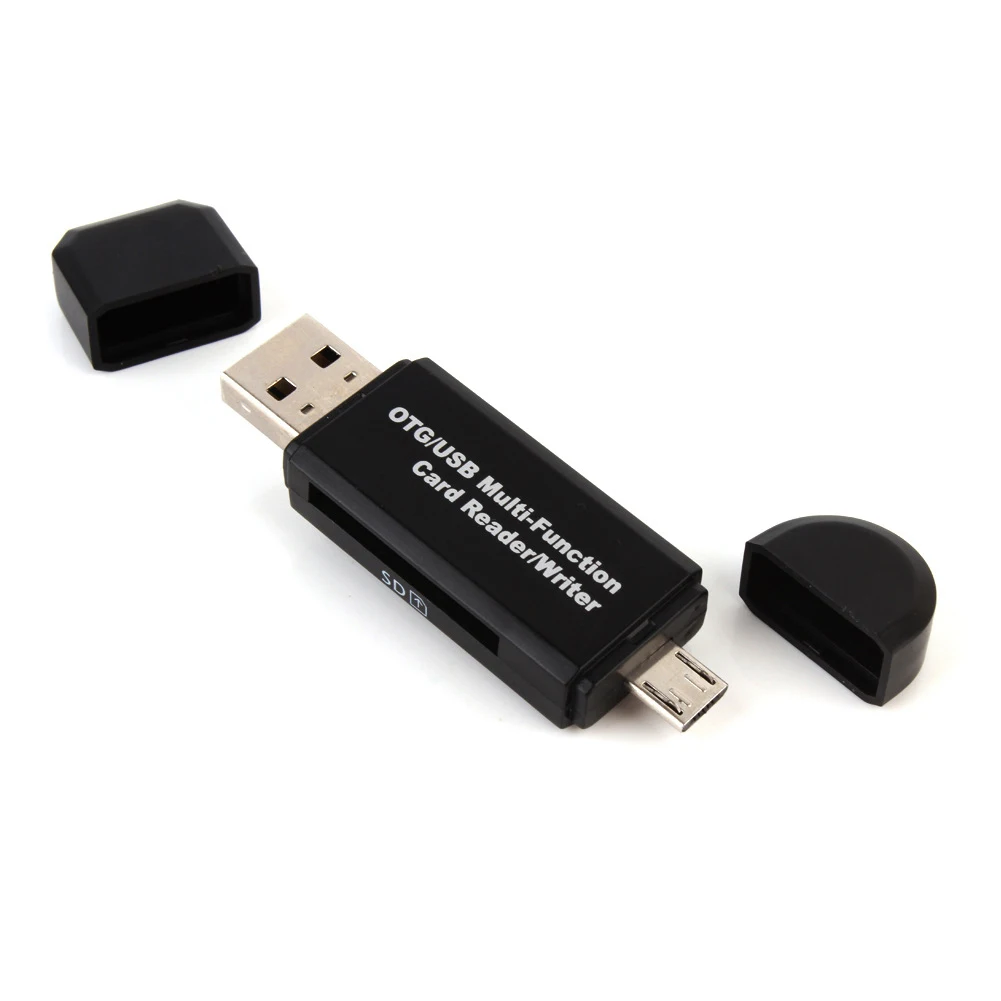 1 шт. memery карты считывающее устройство Micro USB OTG к 2 0 адаптер Card Reader для телефона Android