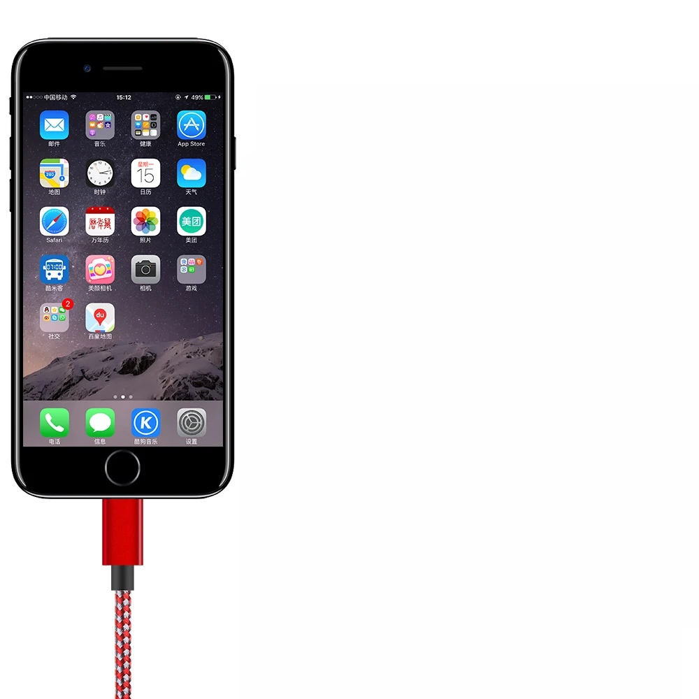 Suntaiho 5 упак. Освещение Зарядное устройство кабель для iPhone X Быстрая зарядка USB кабель для iphone 8 7 6S плюс 5 мобильный телефон кабеля