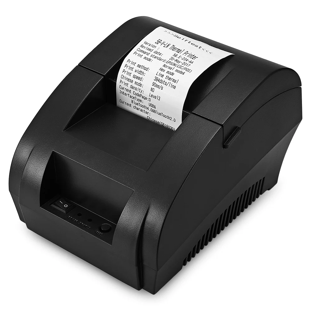 ZJ-5890 К мини 58 мм POS получения Термальность принтер с USB Порты и разъёмы для