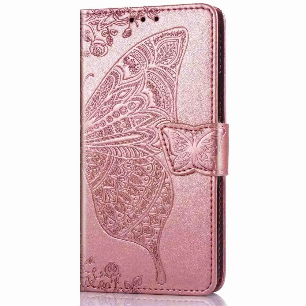 Розовый Чехол MRGO для huawei P30 Pro, чехол P20 Lite С Рисунком бабочки, флип-чехол-бумажник для huawei P Smart P20 P30 Lite Pro, чехол - Цвет: Розовый