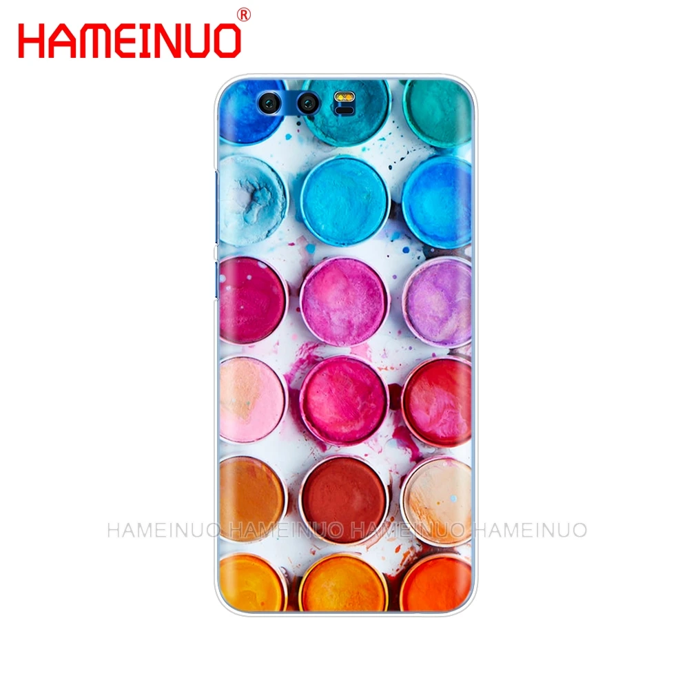 Цветной набор акварельных красок HAMEINUO чехол для телефона Huawei Honor 10 V10 4A 5A 6A 7A 6C 6X 7X 8