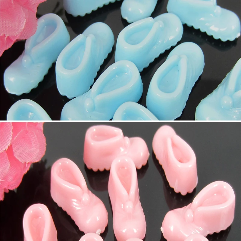 Миниатюрные пластиковые ботинки для детского праздника праздничные украшения