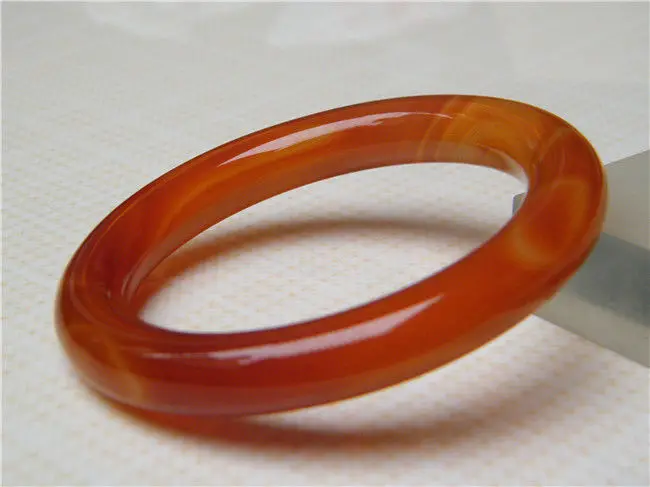 100% натуральный сертификат класса красивый красный холодный Оникс Камень Браслет