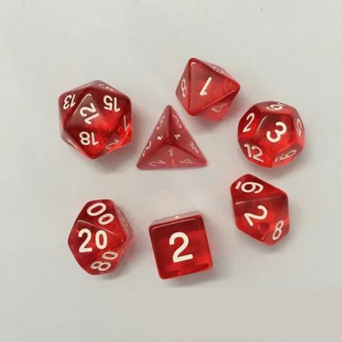 7 шт./лот набор игральных костей D4, D6, D8, D10, D10%, D12, D20 красочные аксессуары для настольных игр, DnD, RPG