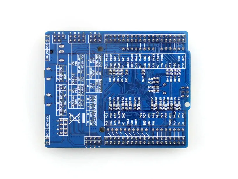 STM32 XNUCLEO-F302R8 посылка B поставляется с OLED RTC AD/DA аудио кодеком RS485 может на плате Cortex-M4