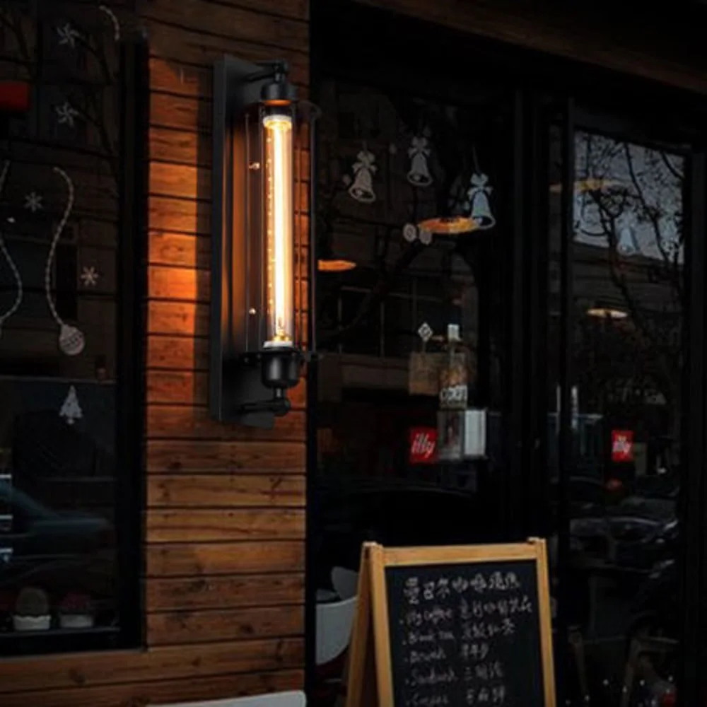 WOXOYOZO Vintage Industrial Wall Lamps Loft American Light Home Decor Lighting Fixtures For Corridor Aisle E27 110/240V | Лампы и