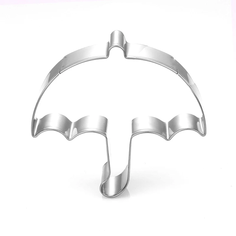 Umbrella Cake Biscuit Cookie Cutter Mould Press Mold Stainless Steel Decorating Tools Cooking | Дом и сад