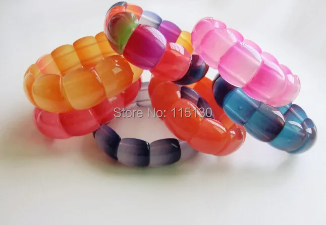 Новинка 2016 эластичный браслет из бисера богемные браслеты и акриловые