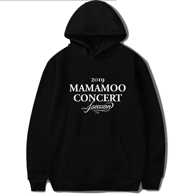 Новый kpop Mamamoo concert 4 сезон F/W толстовка с капюшоном mamamoo тот же стиль пуловер