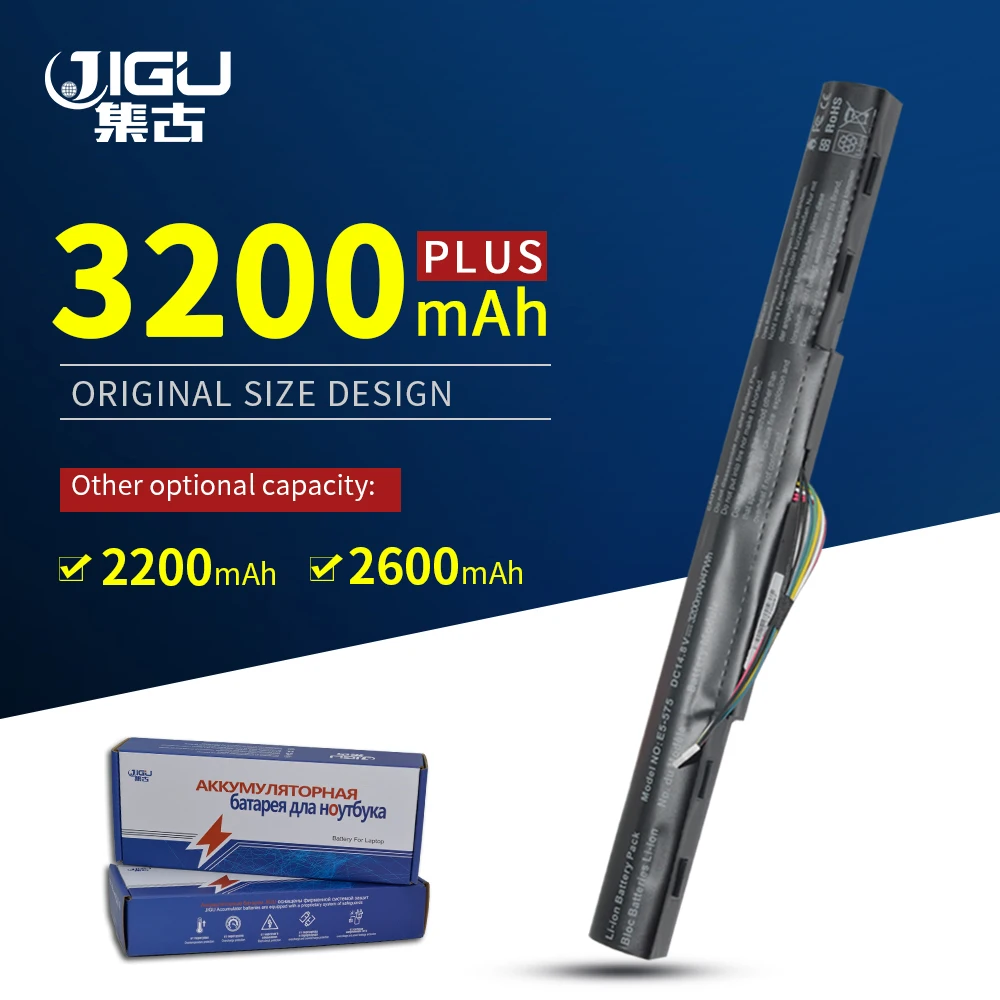 JIGU 4 ячейки AS16A5K AS16A8K Аккумулятор для ноутбука ACER Aspire E5-575 E5-553 E5-575T E5-576G E5-475G |