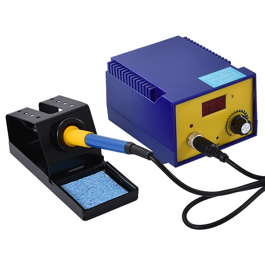 Высокомощная цифровая паяльная станция 938 Цифровой Регулируемый паяльник 110 В/220