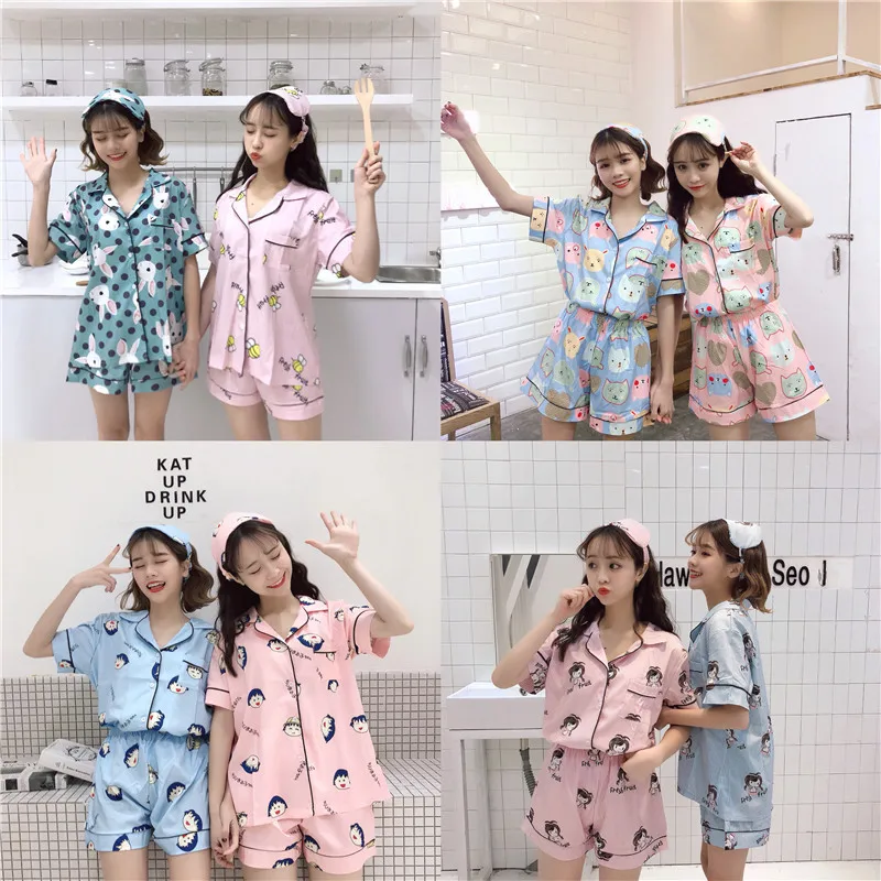 XCAMP милые женские пижамы горячая распродажа летние набор для женщин одежда сна