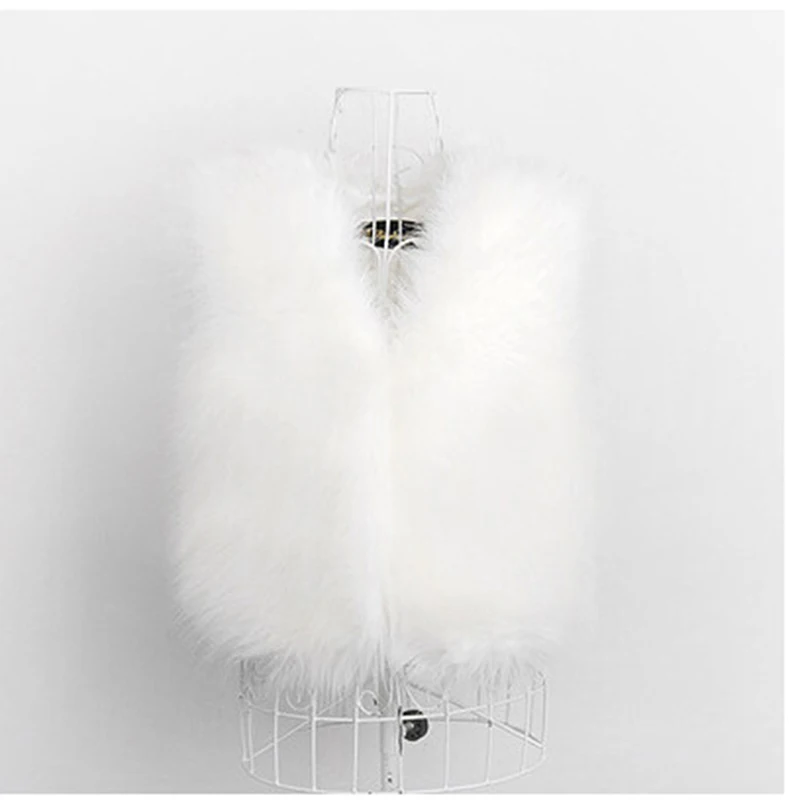 2016 новинка осень зима женский теплый меховой жилет куртка тонкая для элегантных