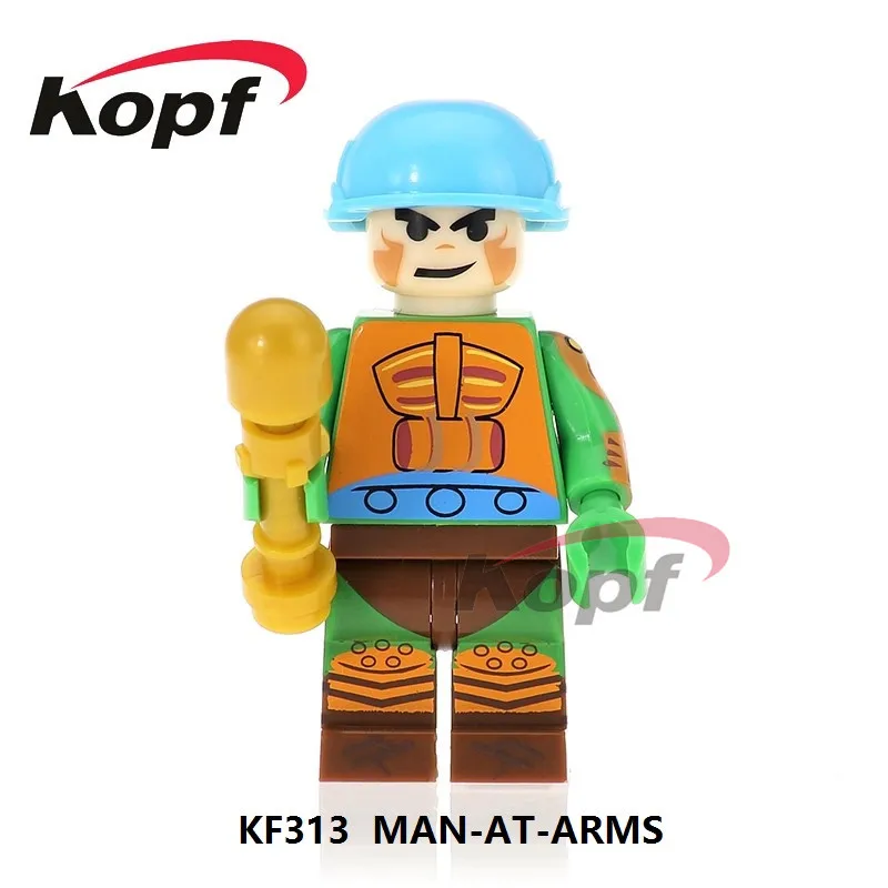 50 шт. KF8010 «Big Man» of the World Prj-Klops Mer-Man объем оперативной памяти-Man Faker он-человек емана, строительные блоки, игрушки для детей