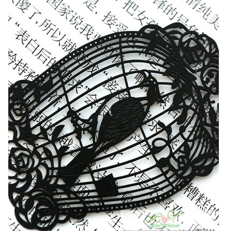 1 шт./лот милые металлические пустотелые закладки для книг рекламные подарки