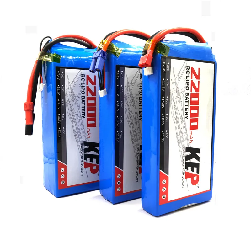 

22000mAh Hight Power RC Lipo Battery 2S 3S 7.4V 11.1V 25C For RC Helicopter Car Boat Eppo Machine Remote Control Model